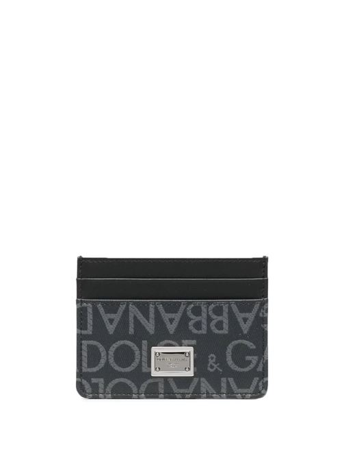 Portacarte jacquard spalmato DOLCE&GABBANA | BP0330AJ7058B969